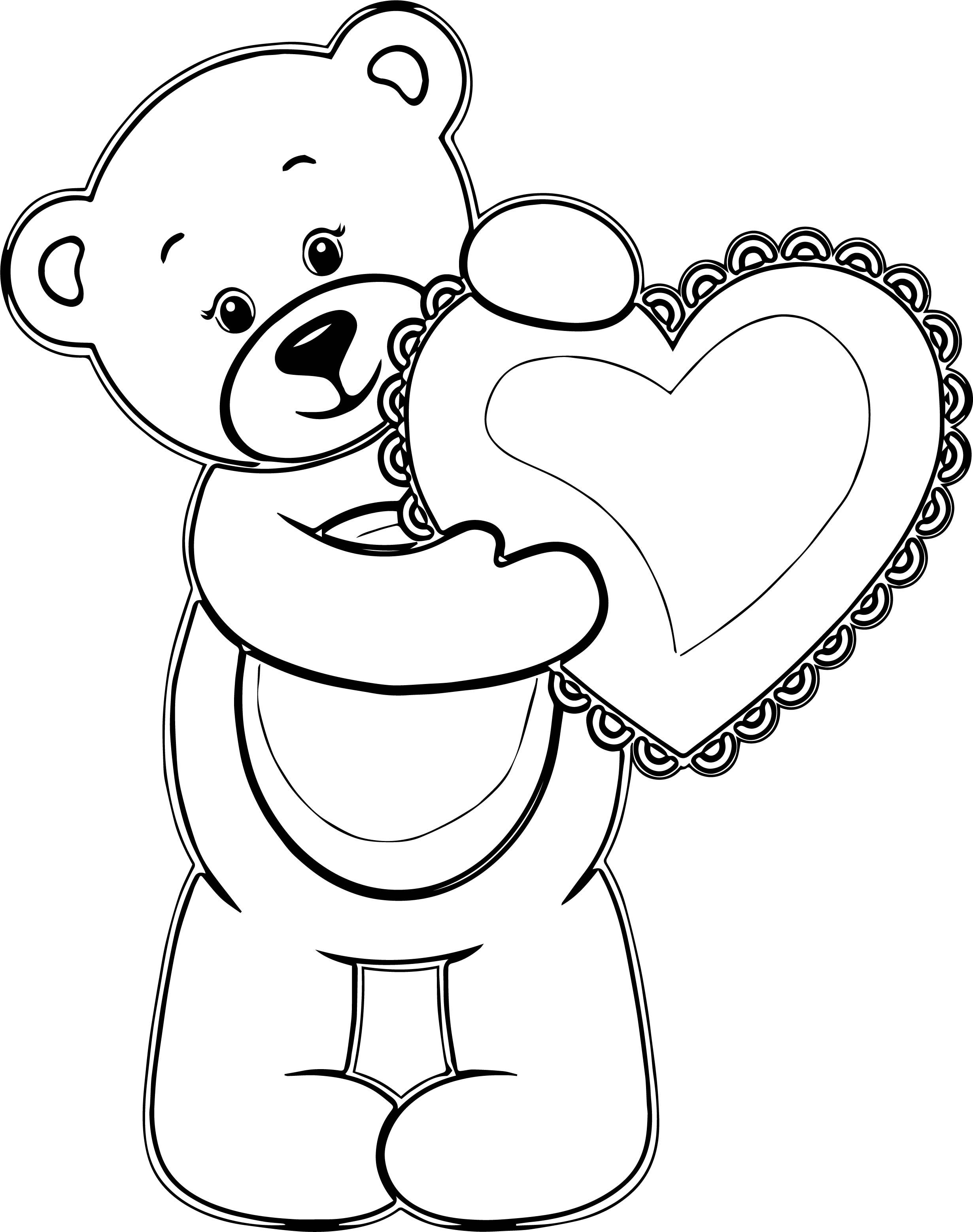 101 Free Printable Bear Coloring Pages for Kids 16