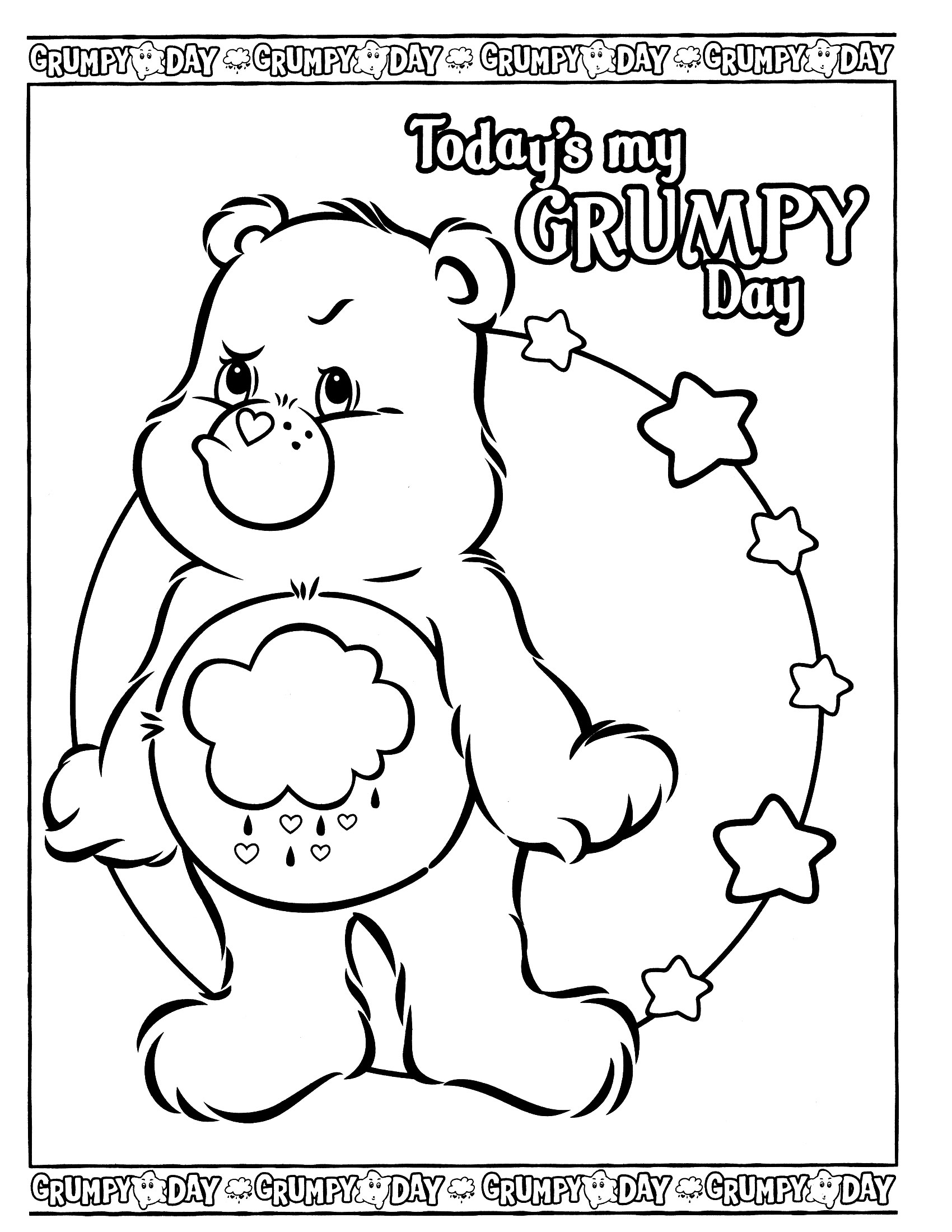 101 Free Printable Bear Coloring Pages for Kids 19