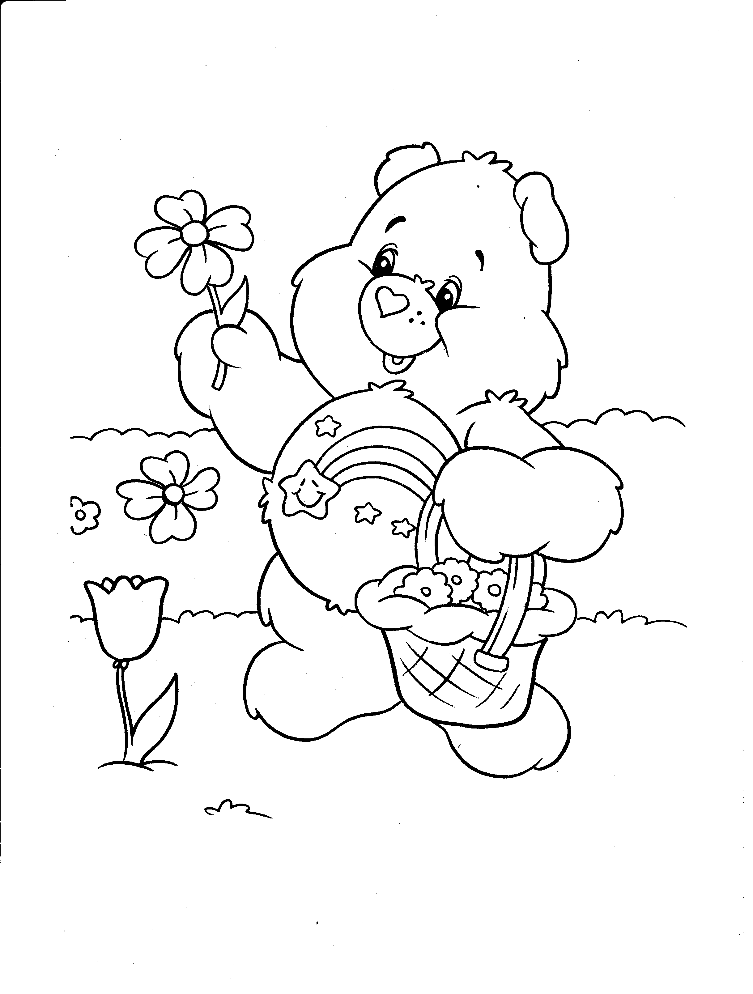 101 Free Printable Bear Coloring Pages for Kids 24