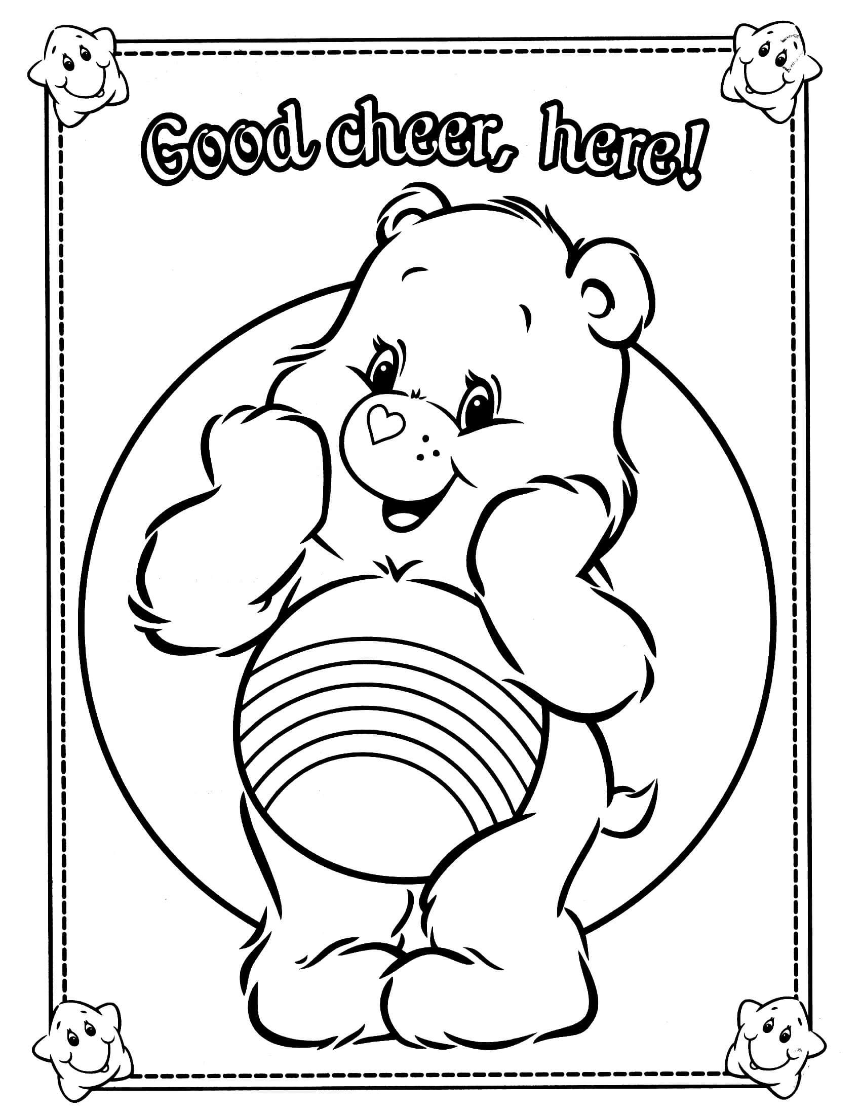 101 Free Printable Bear Coloring Pages for Kids 25