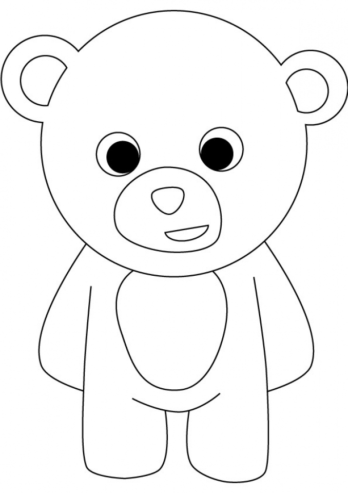 101 Free Printable Bear Coloring Pages for Kids 26