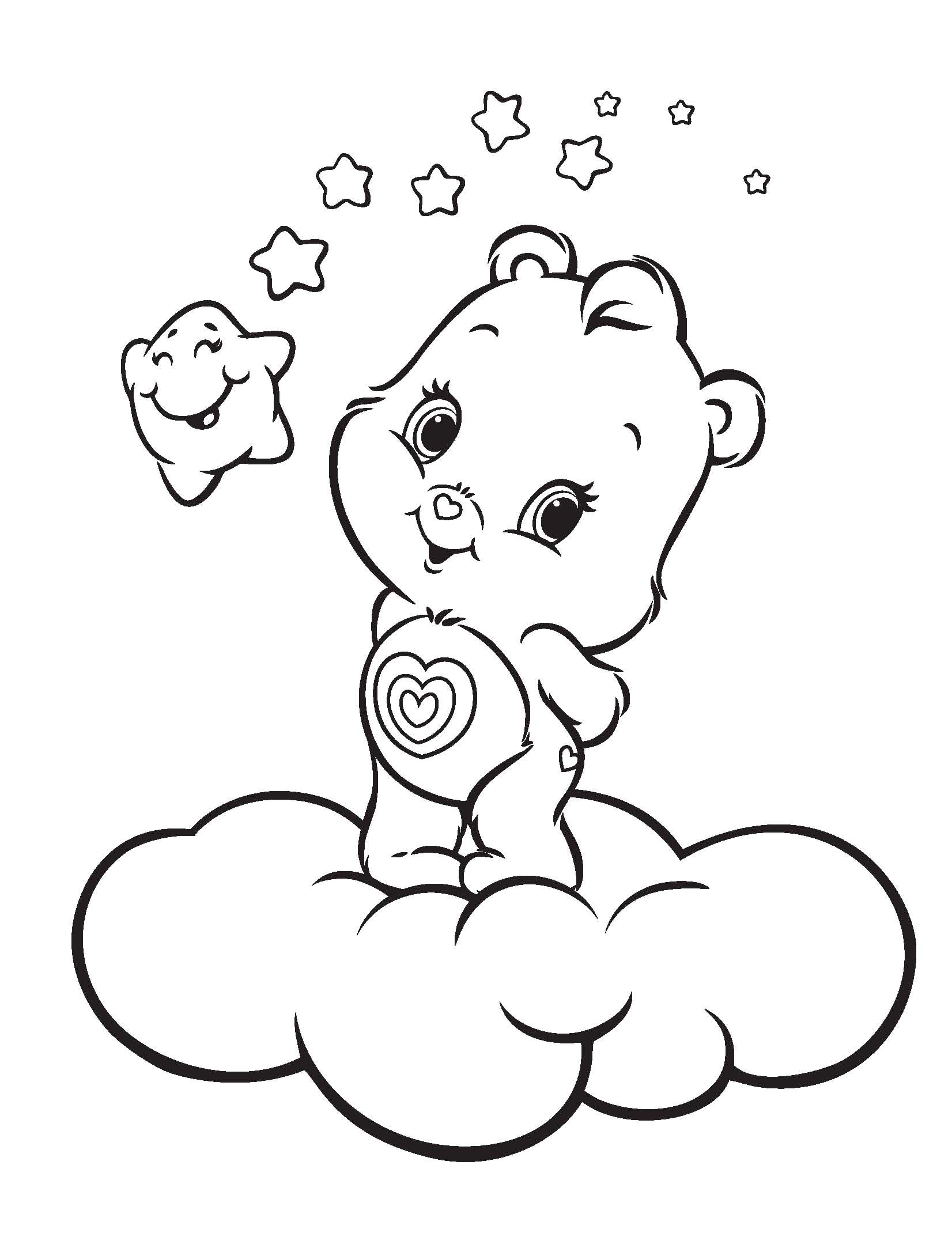 101 Free Printable Bear Coloring Pages for Kids 27