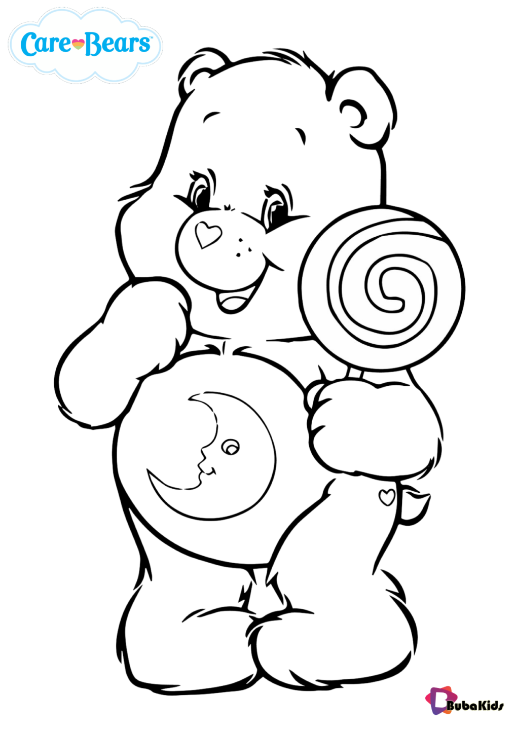 101 Free Printable Bear Coloring Pages for Kids 33