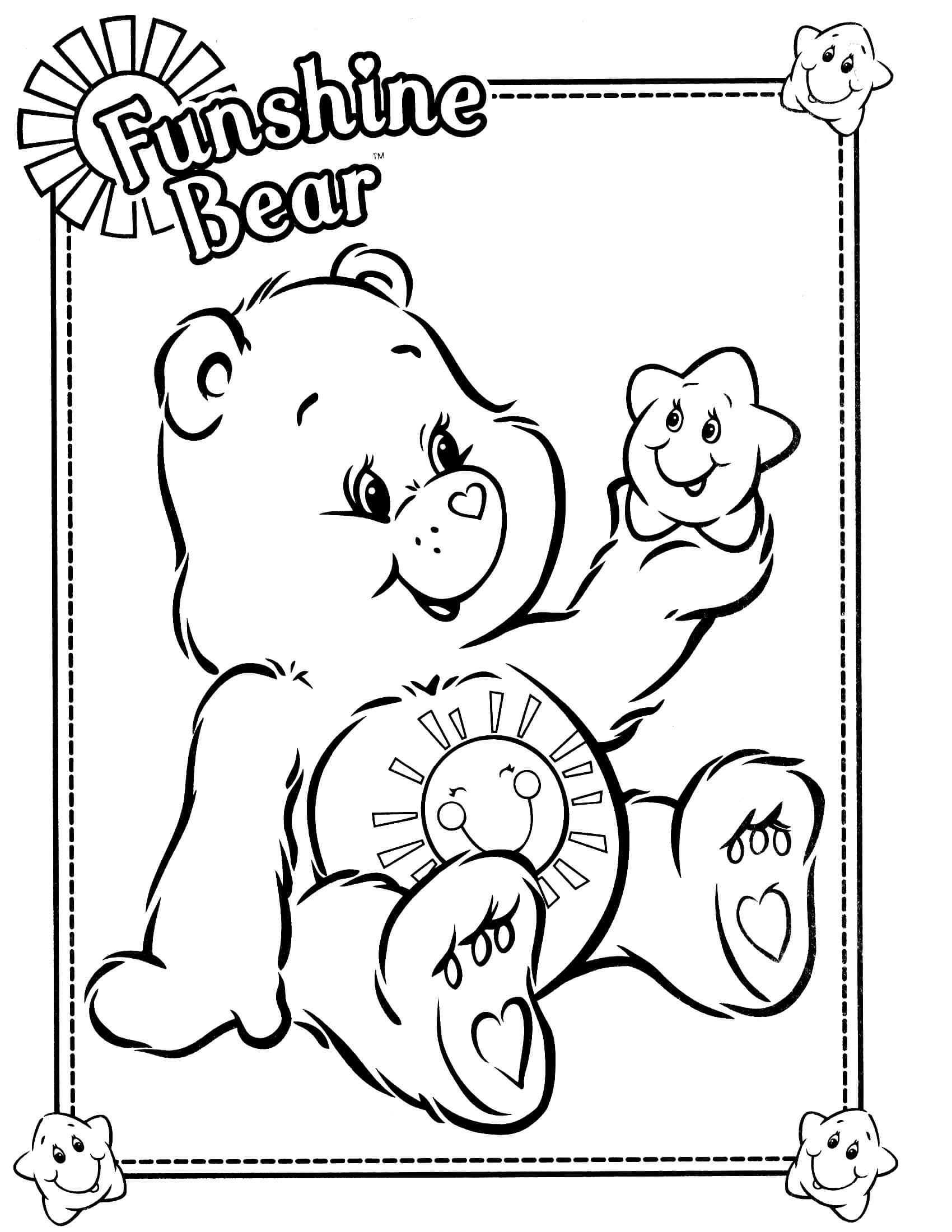 101 Free Printable Bear Coloring Pages for Kids 36