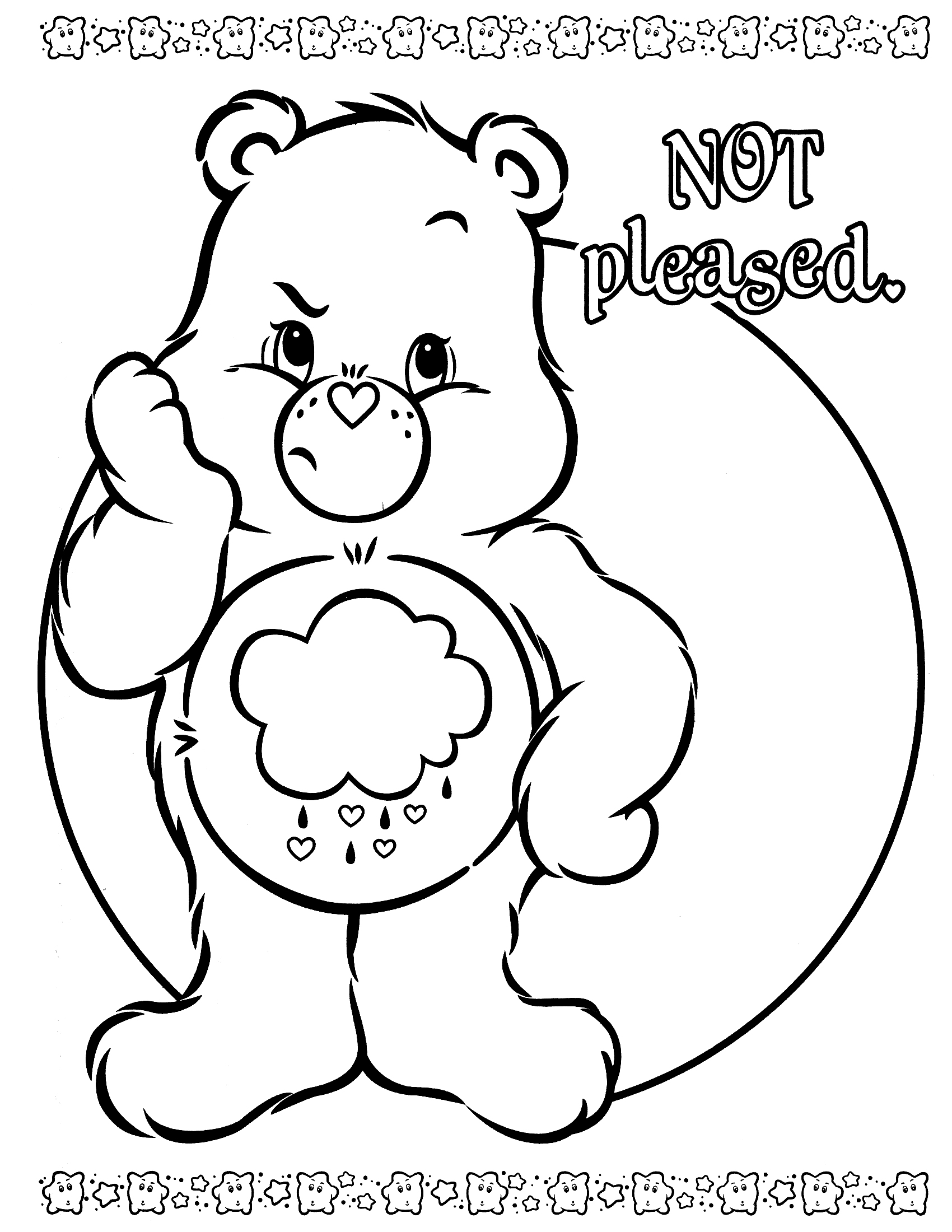 101 Free Printable Bear Coloring Pages for Kids 38