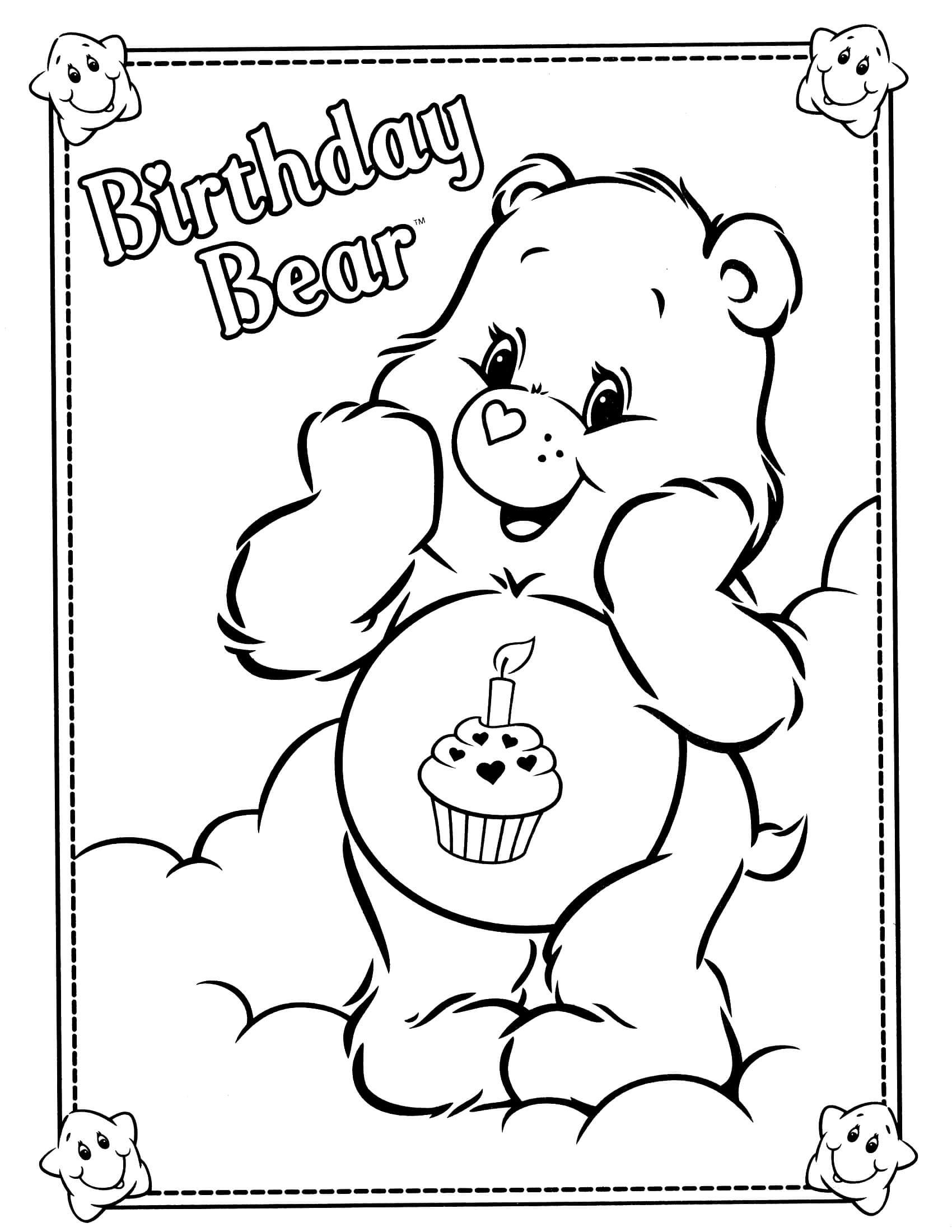 101 Free Printable Bear Coloring Pages for Kids 39