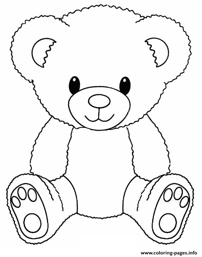 101 Free Printable Bear Coloring Pages for Kids 4