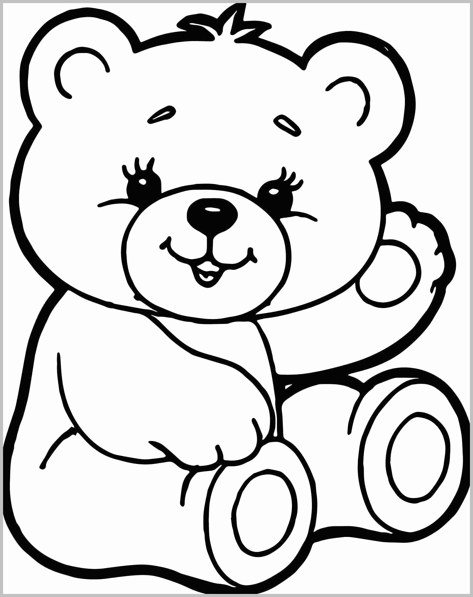 101 Free Printable Bear Coloring Pages for Kids 41