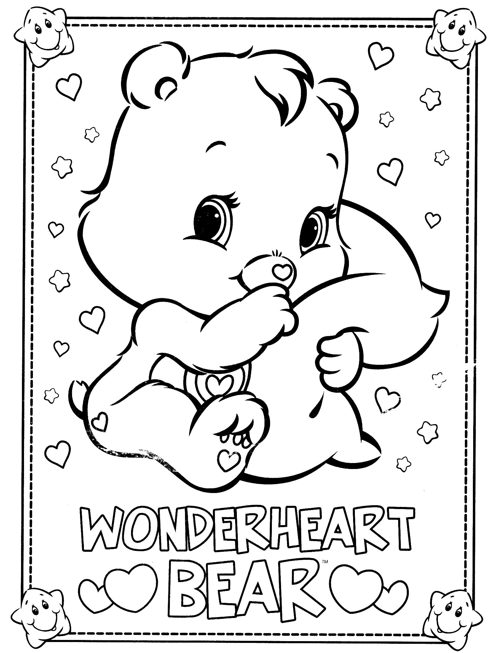 101 Free Printable Bear Coloring Pages for Kids 46