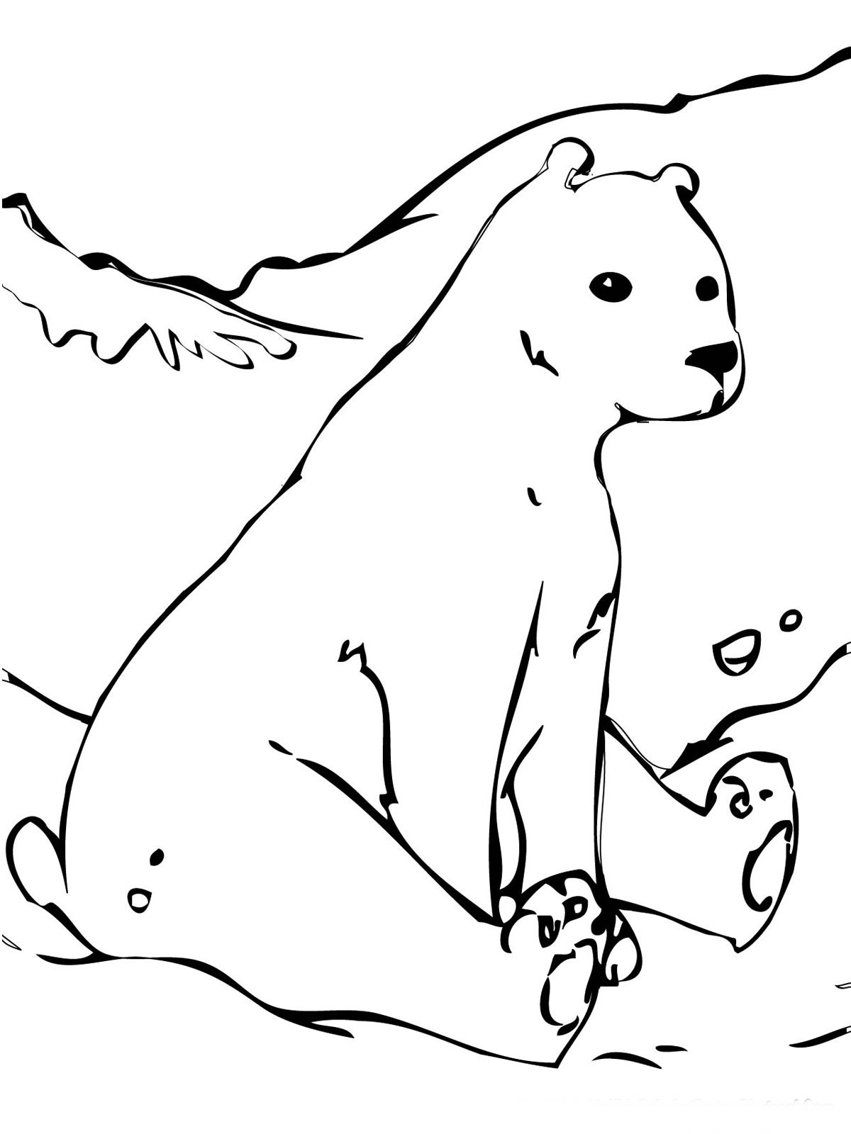 101 Free Printable Bear Coloring Pages for Kids 47