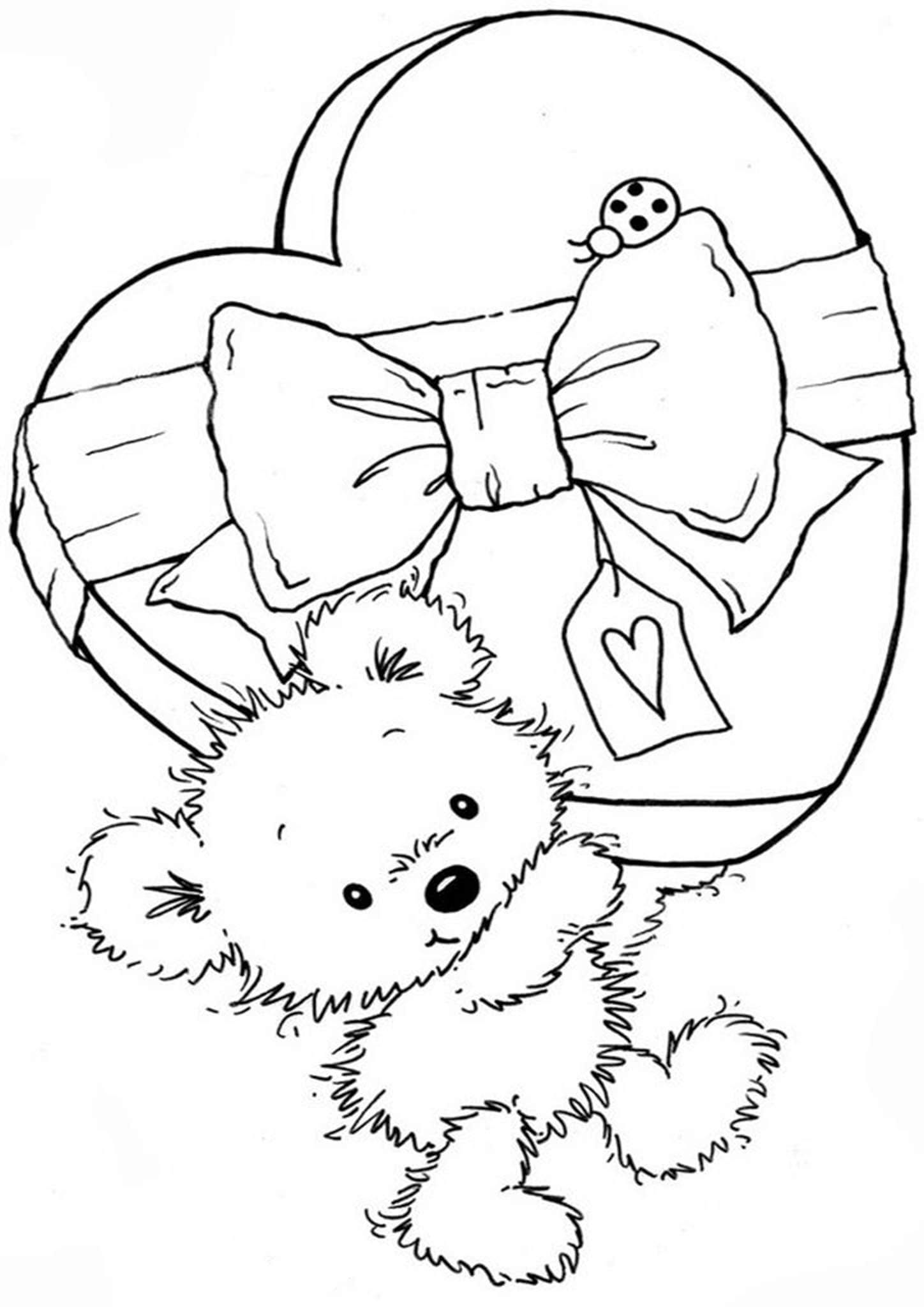 101 Free Printable Bear Coloring Pages for Kids 52