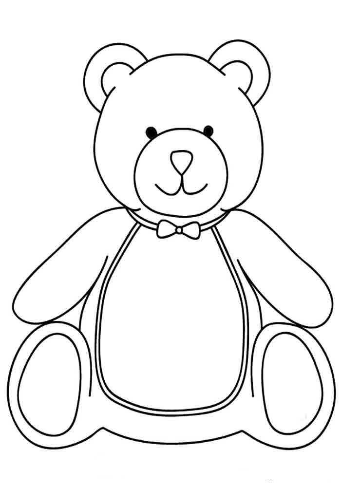 101 Free Printable Bear Coloring Pages for Kids 53