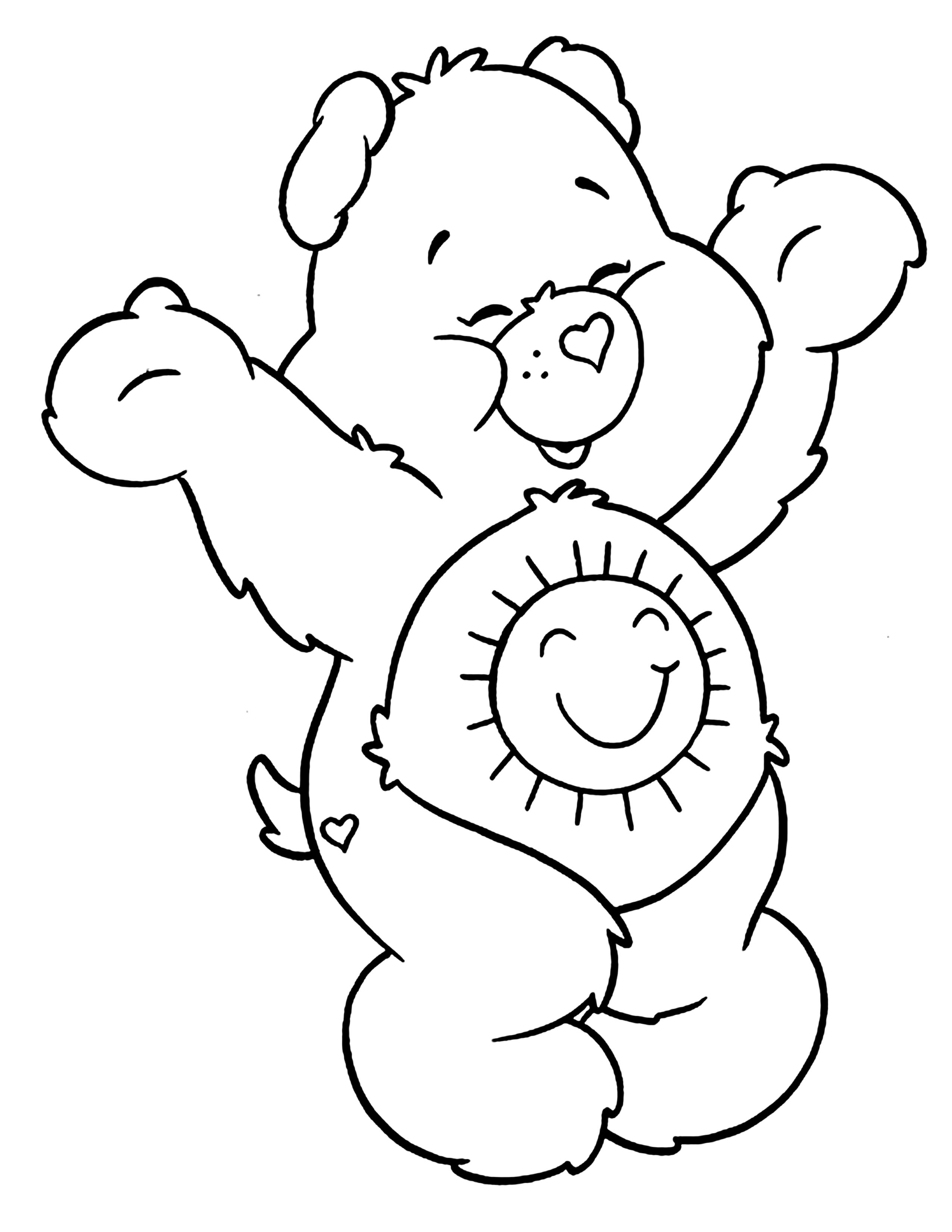 101 Free Printable Bear Coloring Pages for Kids 56