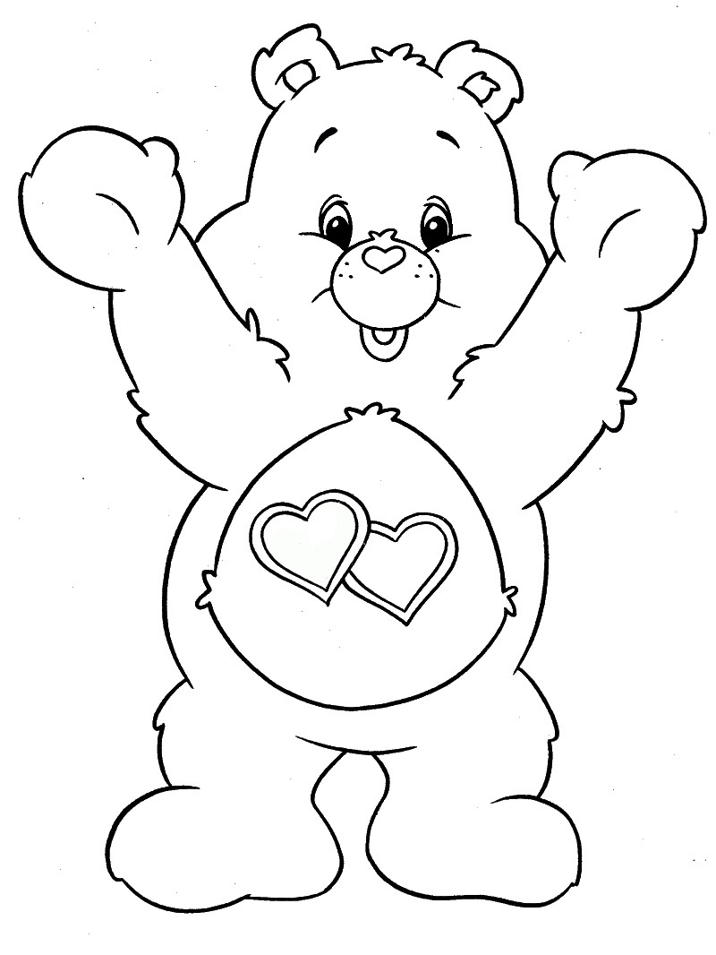 101 Free Printable Bear Coloring Pages for Kids 66