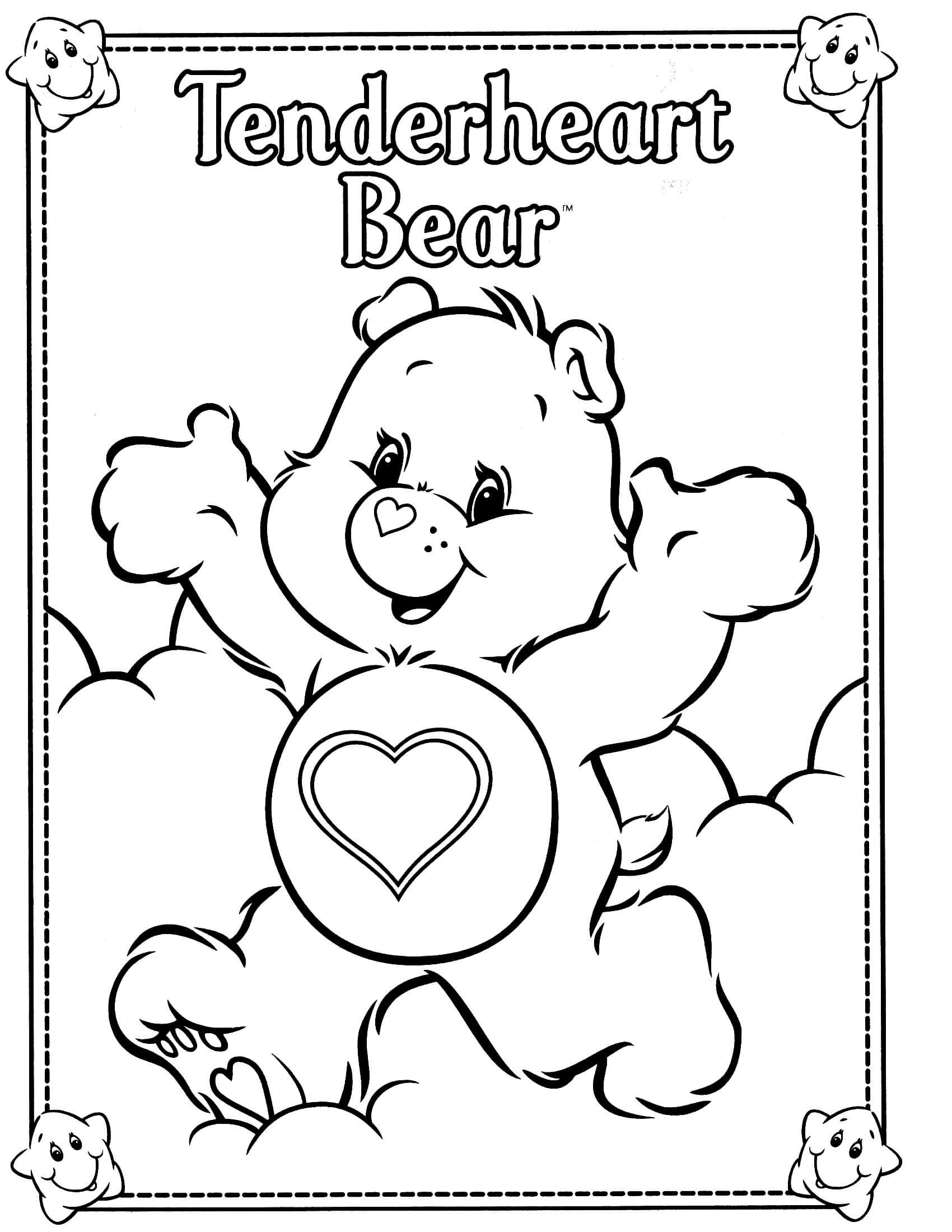 101 Free Printable Bear Coloring Pages for Kids 74