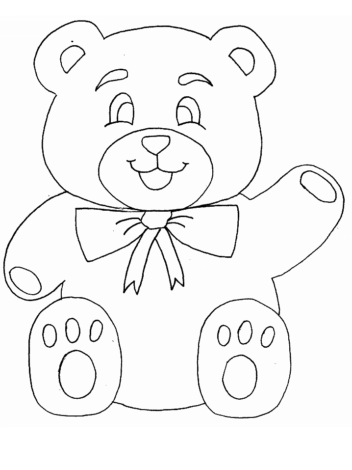 101 Free Printable Bear Coloring Pages for Kids 75