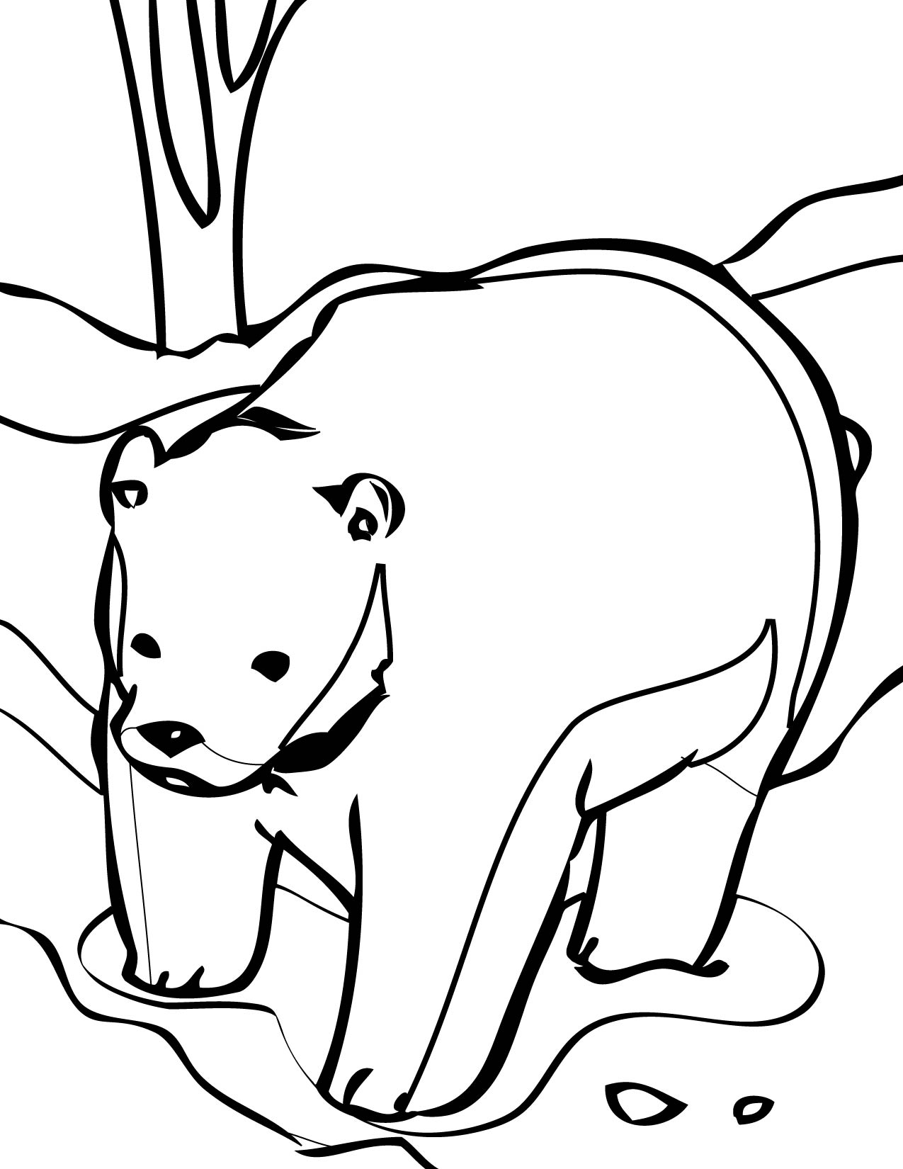 101 Free Printable Bear Coloring Pages for Kids 79