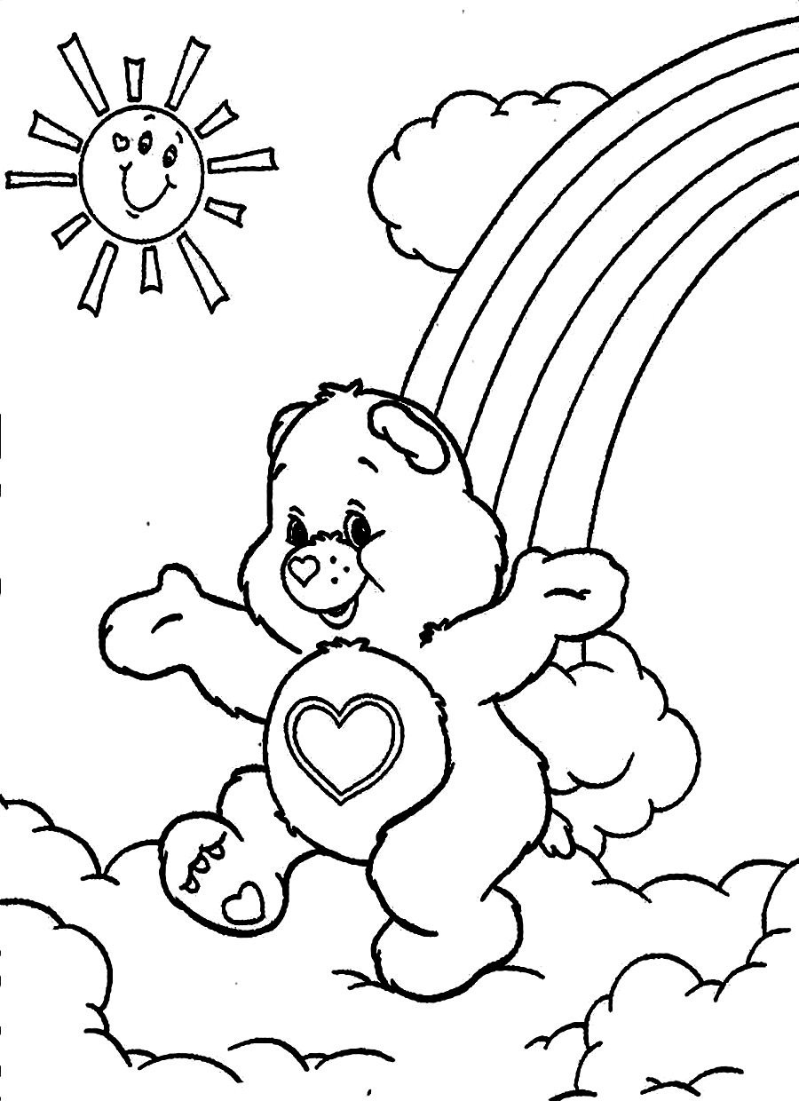 101 Free Printable Bear Coloring Pages for Kids 84