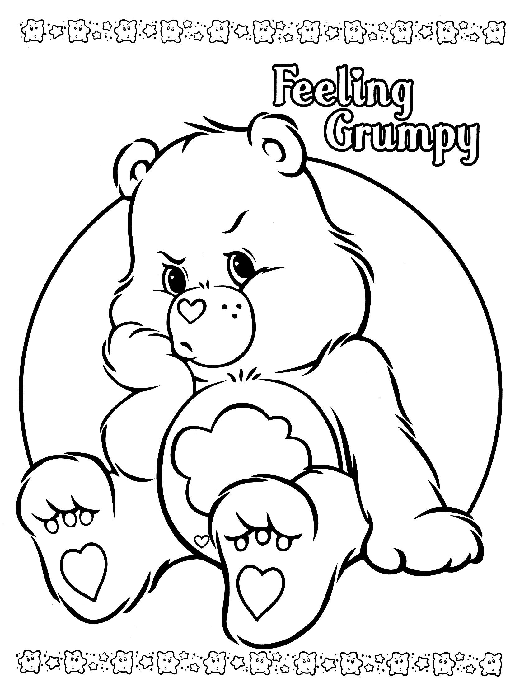 101 Free Printable Bear Coloring Pages for Kids 86