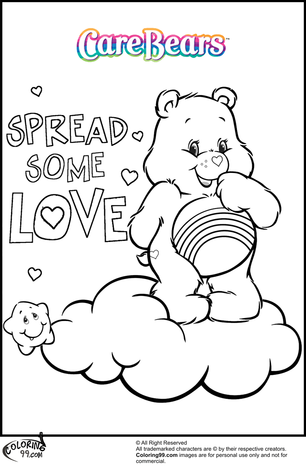 101 Free Printable Bear Coloring Pages for Kids 87