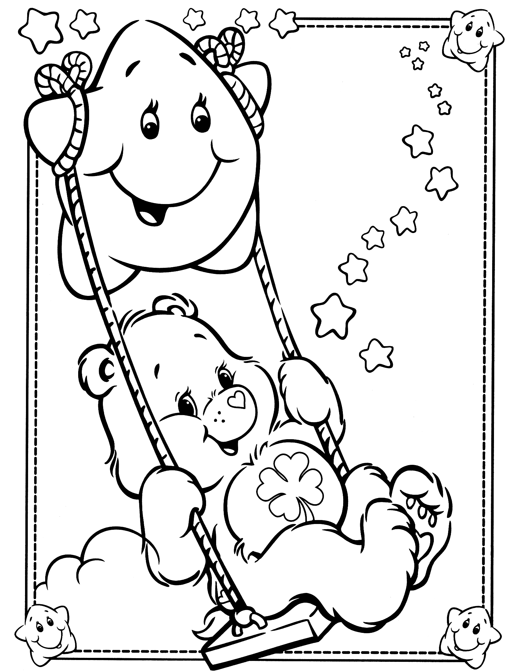 101 Free Printable Bear Coloring Pages for Kids 95