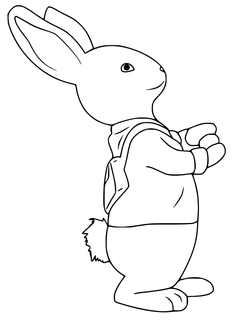 105 Adorable Peter Rabbit Coloring Pages Printable 104