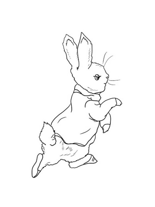 105 Adorable Peter Rabbit Coloring Pages Printable 16