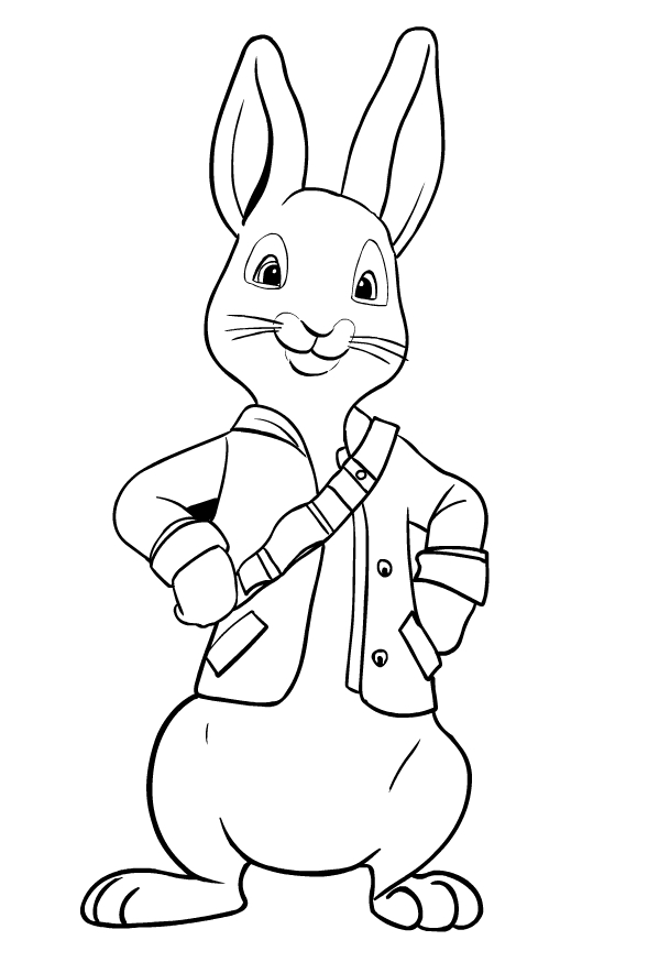 105 Adorable Peter Rabbit Coloring Pages Printable 28