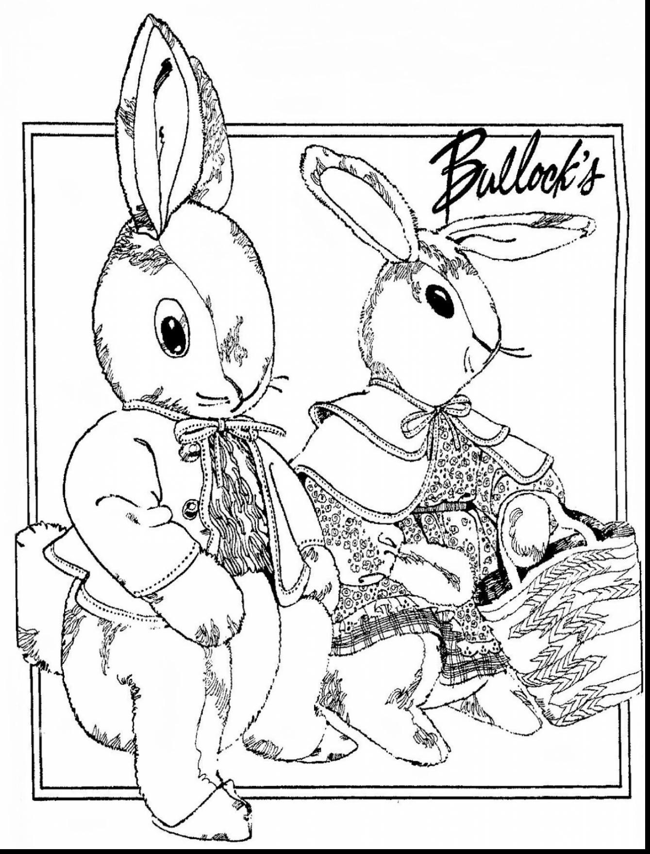 105 Adorable Peter Rabbit Coloring Pages Printable 37