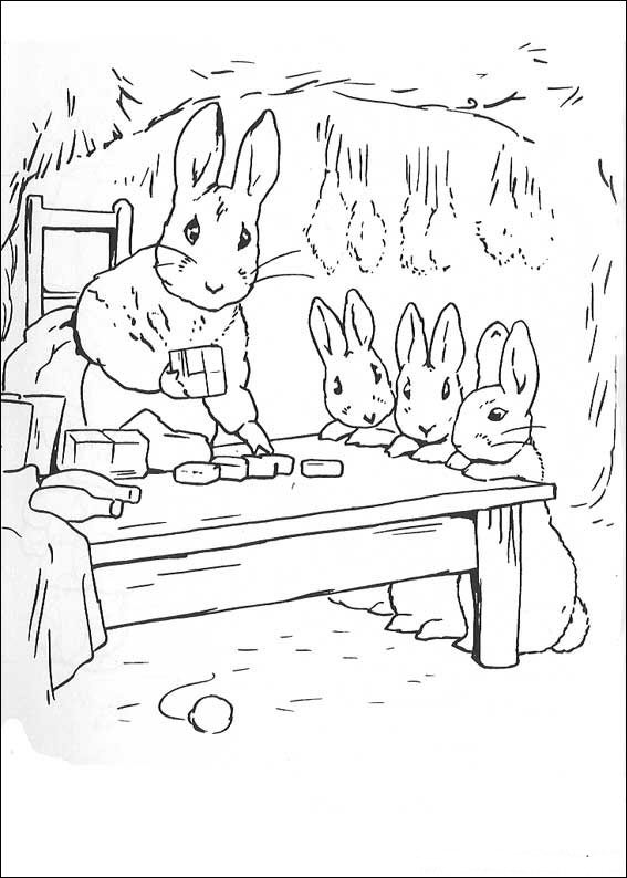 105 Adorable Peter Rabbit Coloring Pages Printable 46