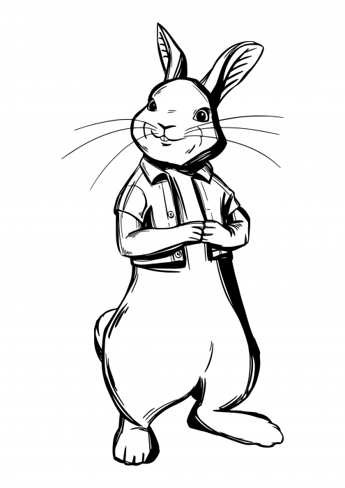 105 Adorable Peter Rabbit Coloring Pages Printable 5