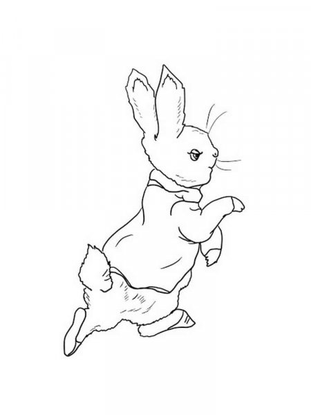 105 Adorable Peter Rabbit Coloring Pages Printable 52