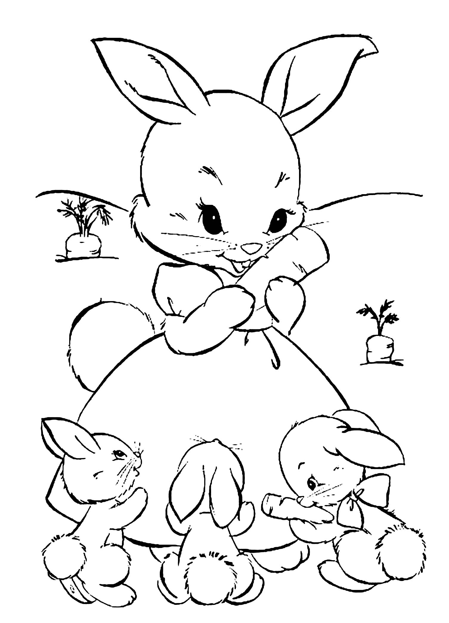 105 Adorable Peter Rabbit Coloring Pages Printable 7