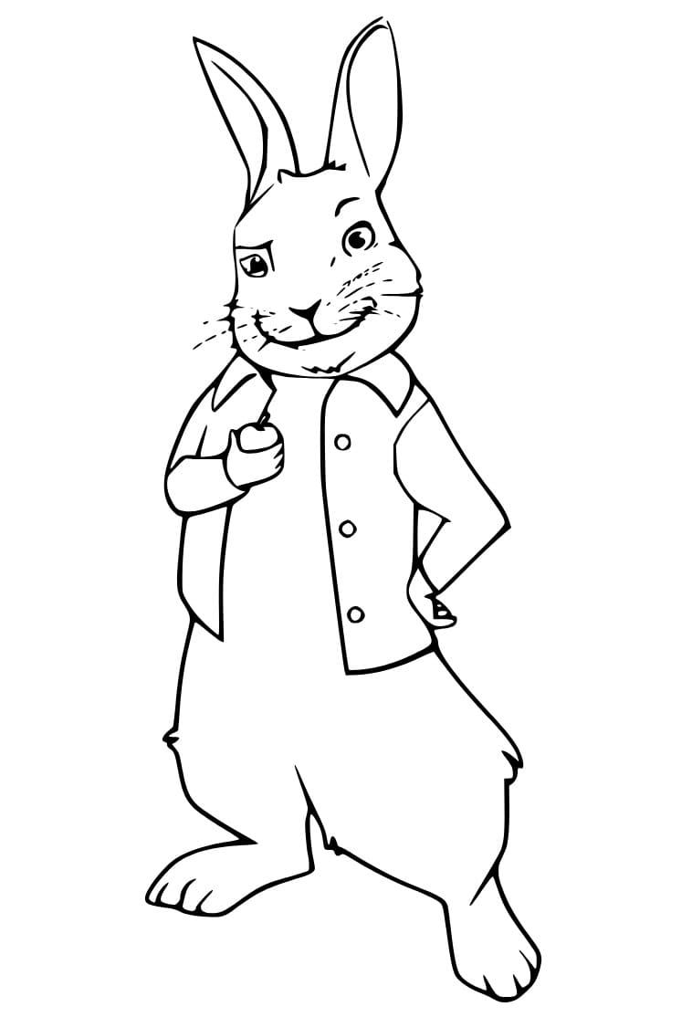 105 Adorable Peter Rabbit Coloring Pages Printable 75