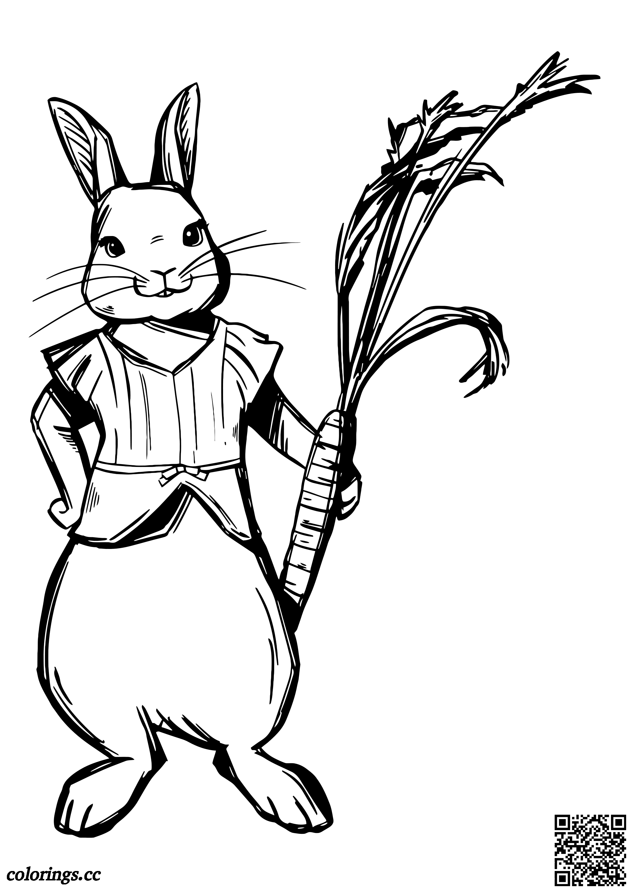 105 Adorable Peter Rabbit Coloring Pages Printable 78