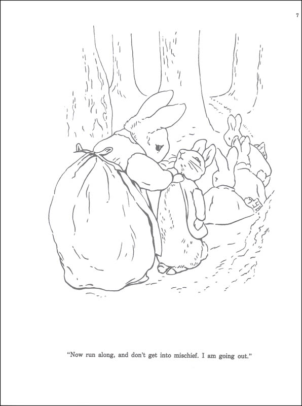 105 Adorable Peter Rabbit Coloring Pages Printable 80