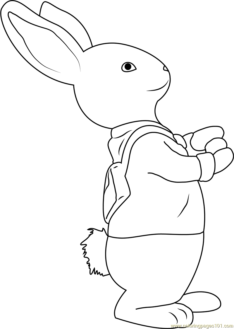 105 Adorable Peter Rabbit Coloring Pages Printable 82