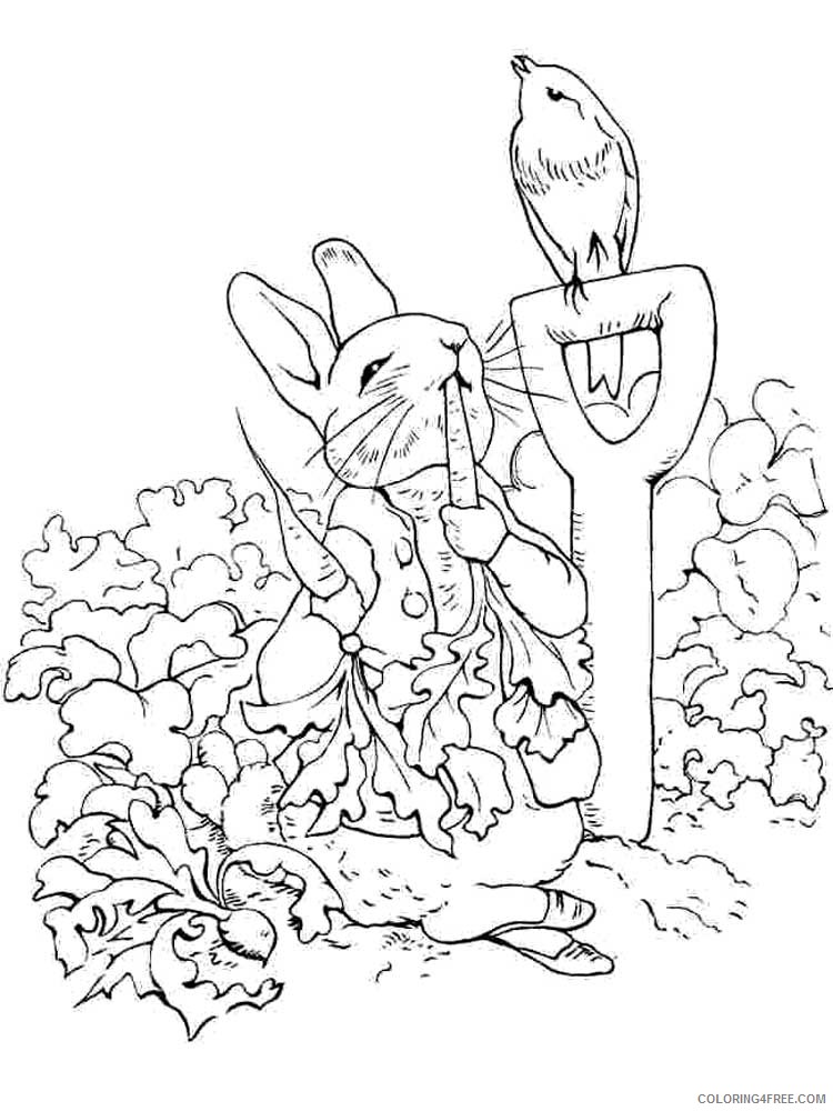 105 Adorable Peter Rabbit Coloring Pages Printable 85