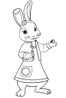 105 Adorable Peter Rabbit Coloring Pages Printable 9