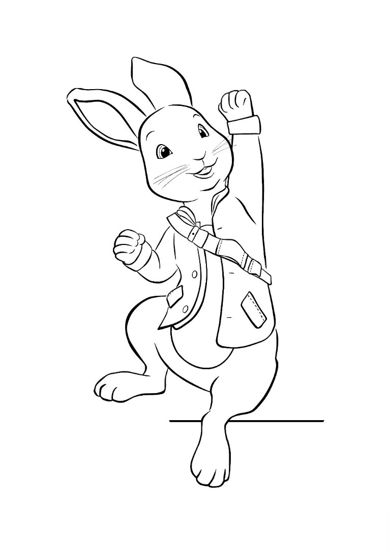 105 Adorable Peter Rabbit Coloring Pages Printable 91