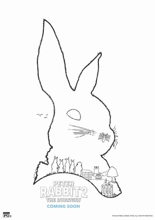 105 Adorable Peter Rabbit Coloring Pages Printable 96