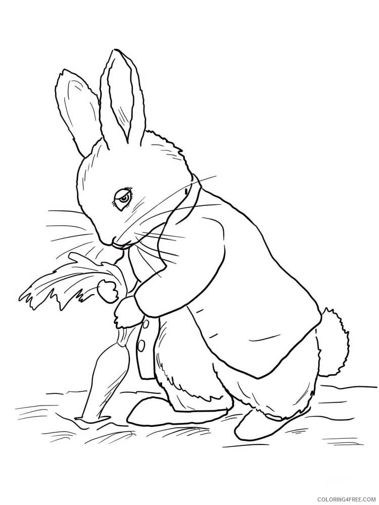 105 Adorable Peter Rabbit Coloring Pages Printable 98