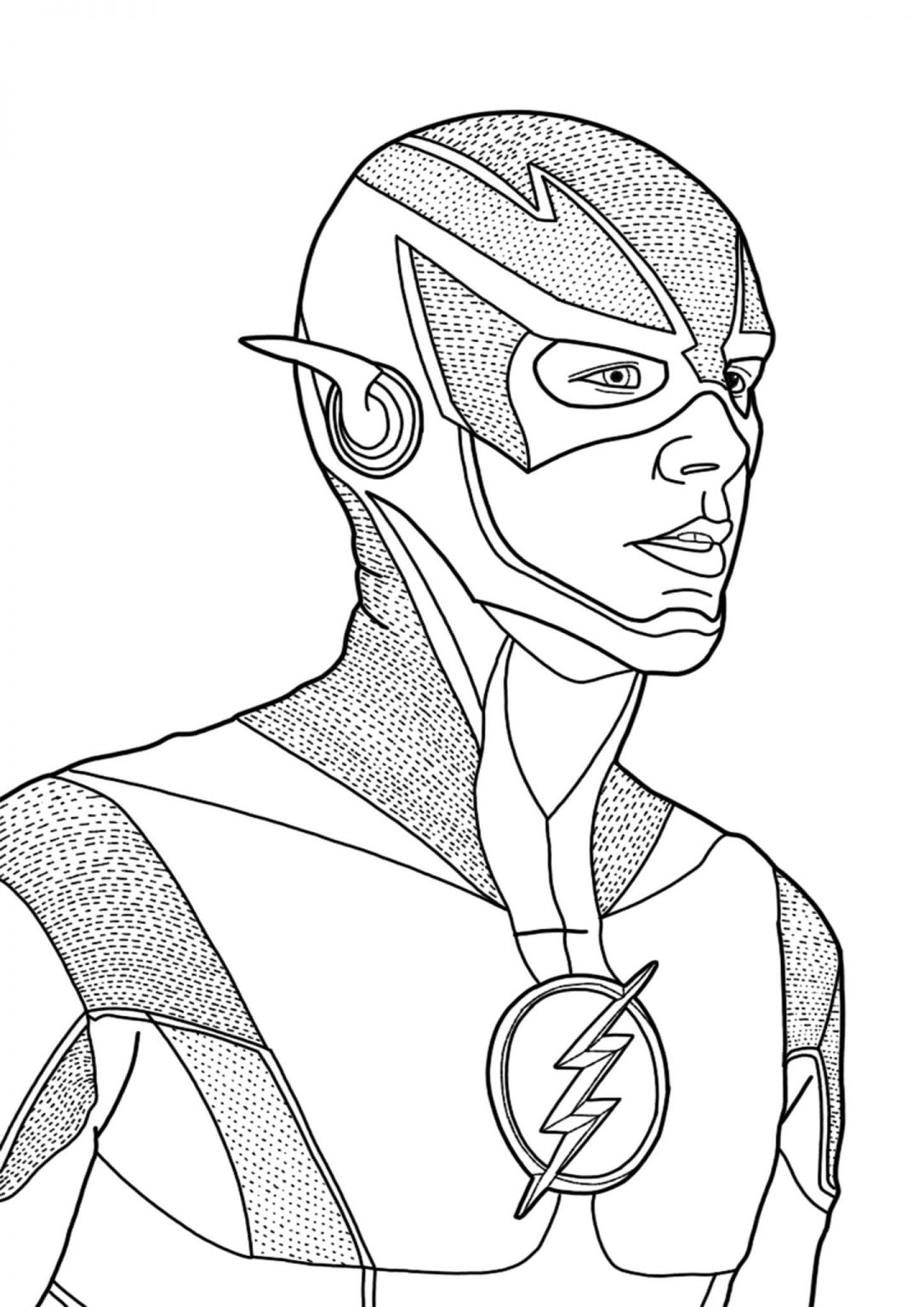 105 Flash Coloring Pages Printable 38