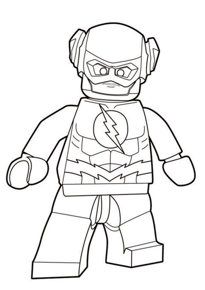 105 Flash Coloring Pages Printable 84