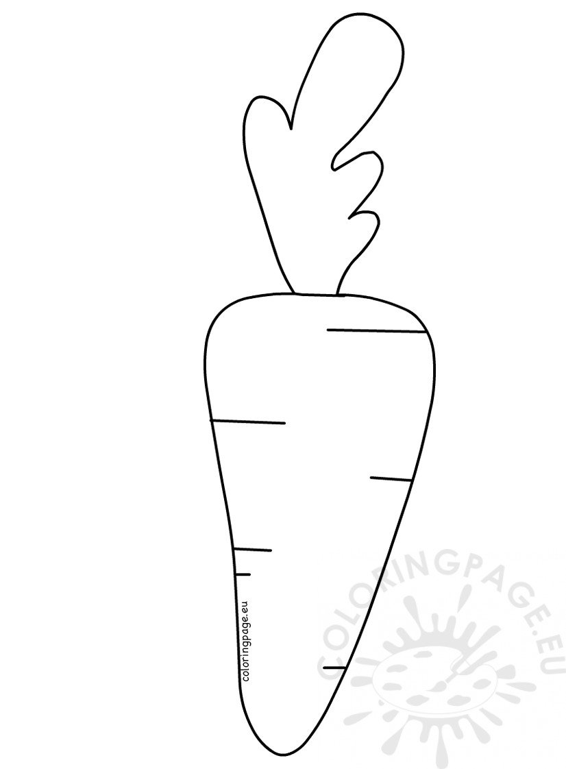 108 Carrot Coloring Pages Printable 22