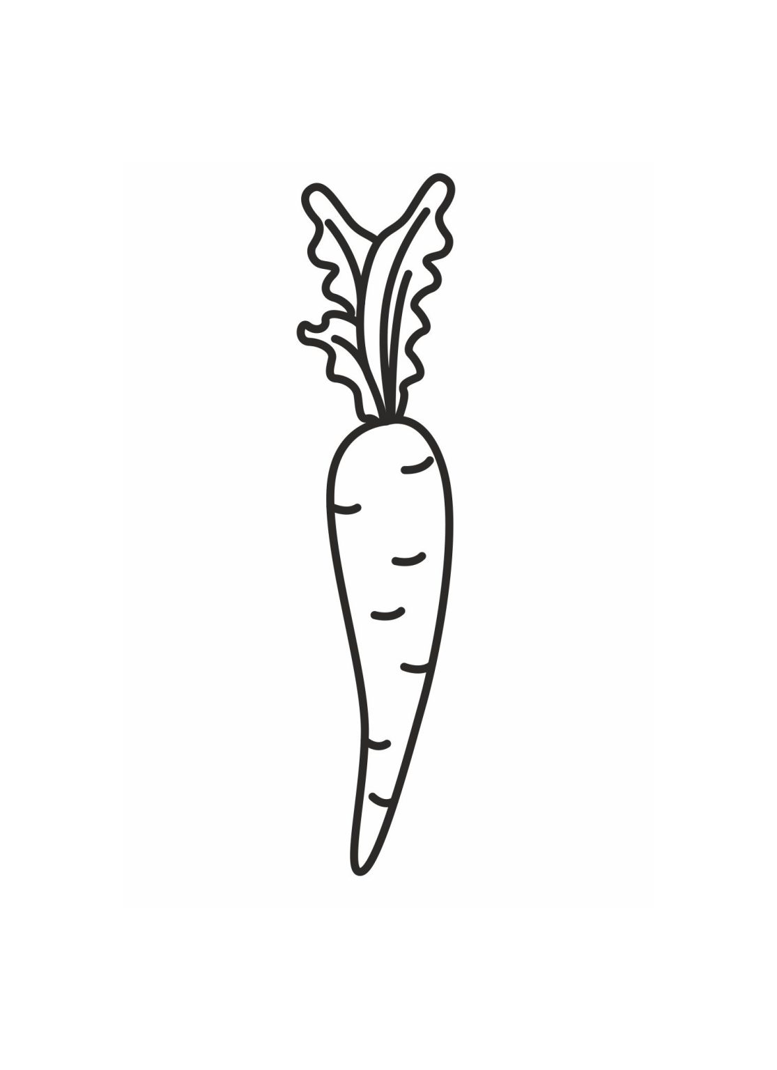 108 Carrot Coloring Pages Printable 27