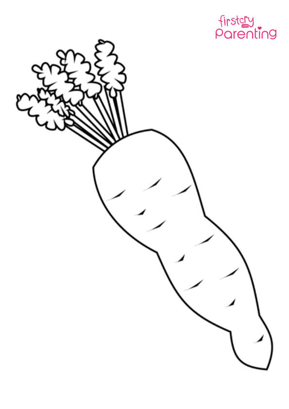 108 Carrot Coloring Pages Printable 33