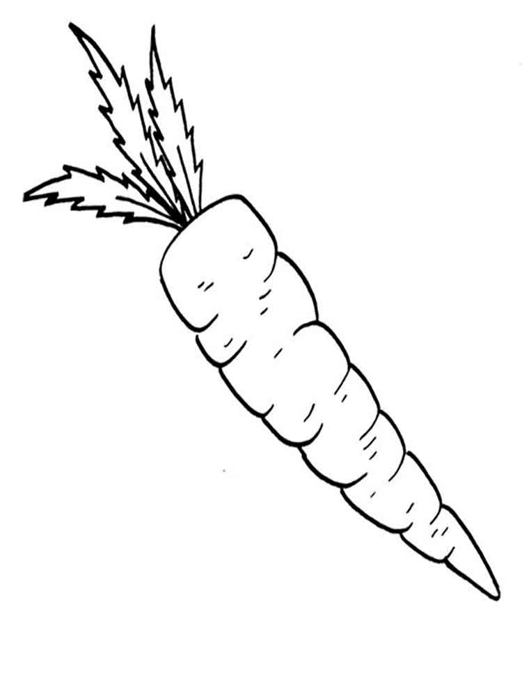 108 Carrot Coloring Pages Printable 35