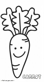 108 Carrot Coloring Pages Printable 37