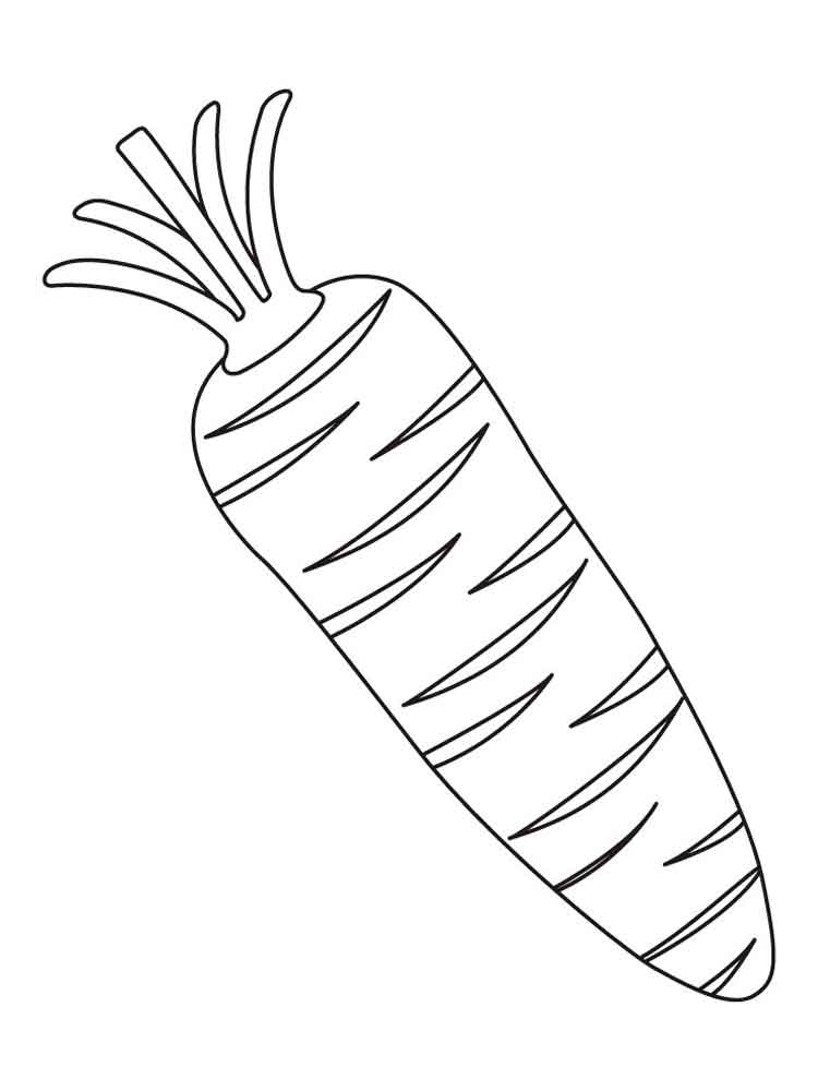 108 Carrot Coloring Pages Printable 39